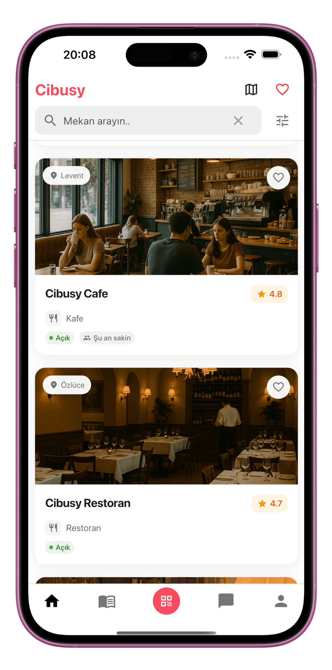 Cibusy Mobil Uygulama